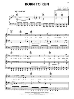 Bruce Springsteen Sheet Music Collection - Springsteen - Piano/Vocal/Guitar - Songbook