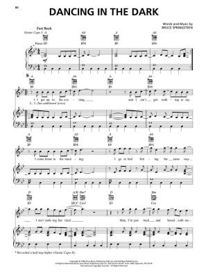 Bruce Springsteen Sheet Music Collection - Springsteen - Piano/Vocal/Guitar - Songbook