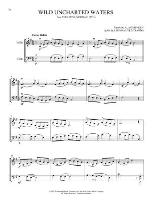 Disney Songs for Violin and Cello Duet - Hynson - Violin/Cello - Book