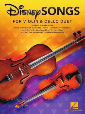 Hal Leonard - Disney Songs for Violin and Cello Duet - Hynson - Violin/Cello - Book