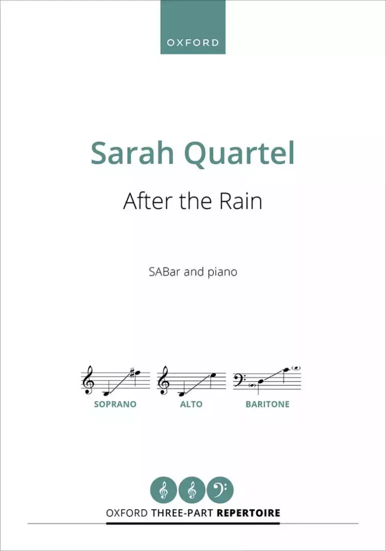 After the Rain - Quartel - Choral Octavo - SAB Accompanied