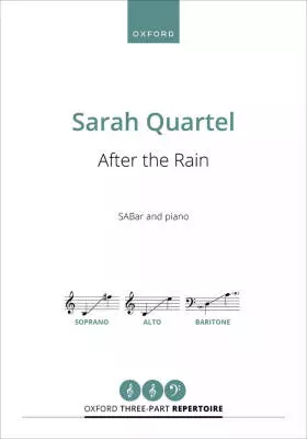 Oxford University Press - After the Rain - Quartel - Choral Octavo - SAB Accompanied