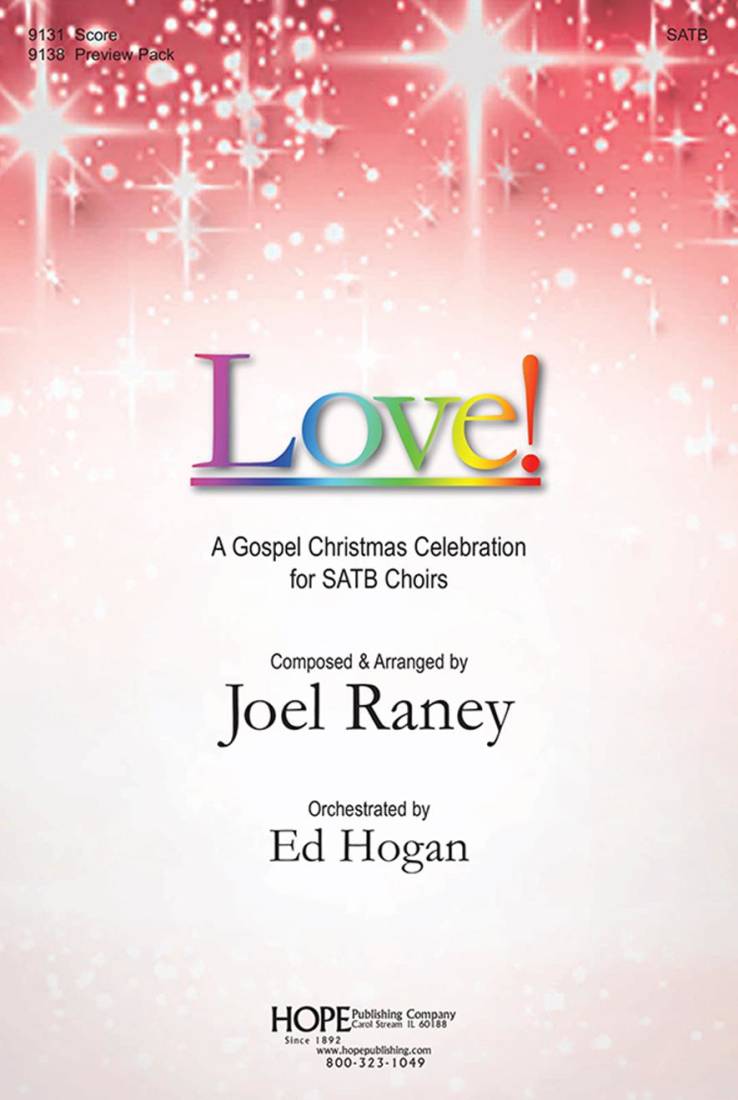 Love (A Gospel Christmas Celebration) - Raney - SATB Accompanied - Book