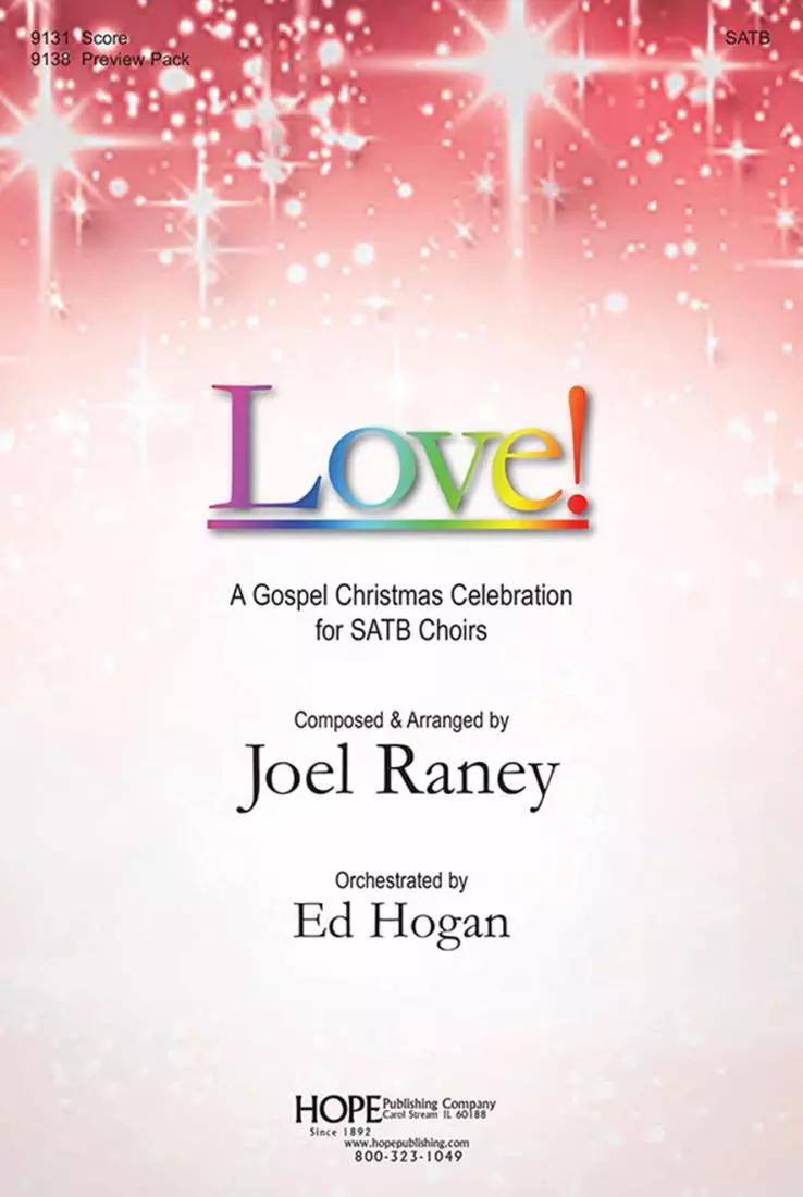 Love (A Gospel Christmas Celebration) - Raney - SATB Accompanied - Book