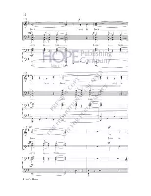 Love (A Gospel Christmas Celebration) - Raney - SATB Accompanied - Book