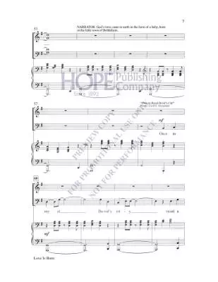 Love (A Gospel Christmas Celebration) - Raney - SATB Accompanied - Book