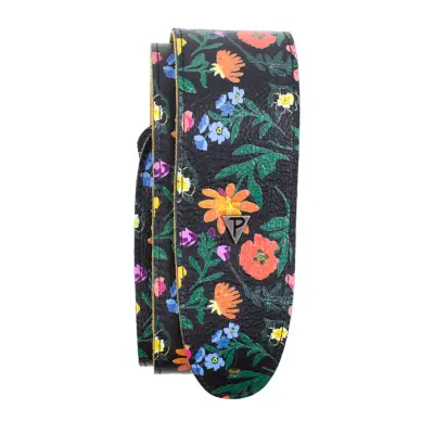 Perris Leathers Ltd - 2.5 Boho Series Leather Guitar Strap - Floral Print