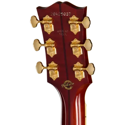 SJ-200 Standard Acoustic/Electric Guitar with Hardshell Case - Grizzly Burst
