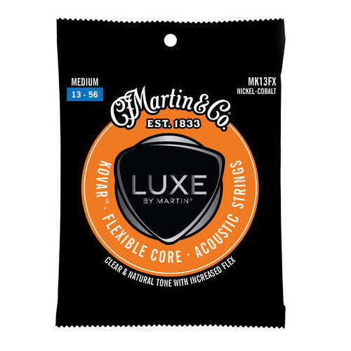 Luxe by Martin Kovar Flexible Core Guitar Strings (13-56)