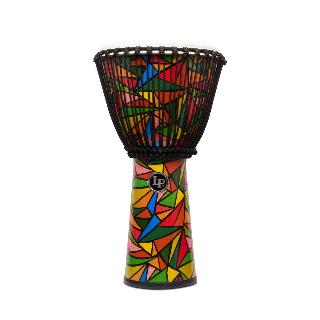 World Beat 12-1/2\'\' Rope-Tuned Djembe