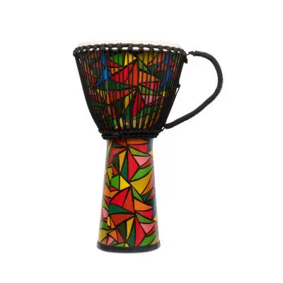 World Beat 12-1/2\'\' Rope-Tuned Djembe