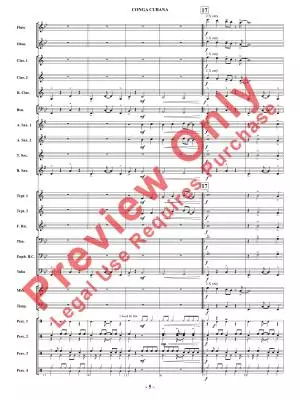 Conga Cubana - Shaffer - Concert Band - Gr. 2