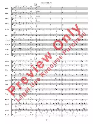 Conga Cubana - Shaffer - Concert Band - Gr. 2