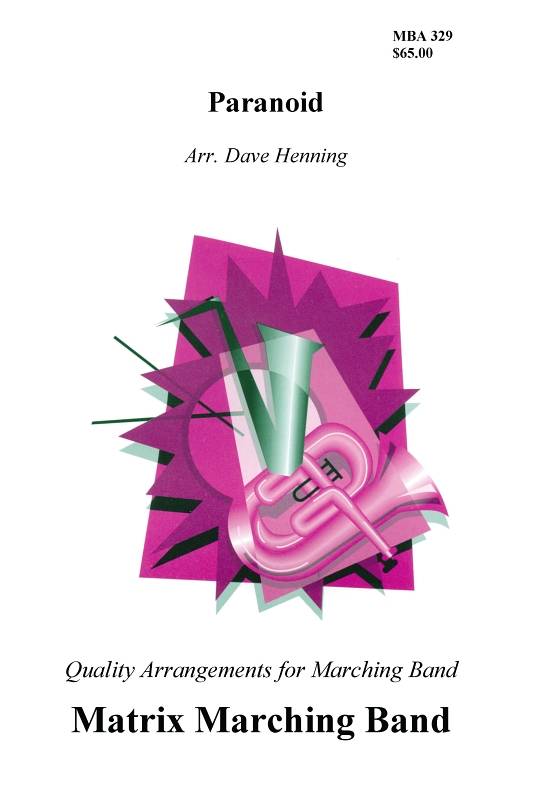 Paranoid - Osbourne/Sabbath/Henning - Marching Band