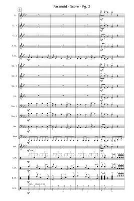 Paranoid - Osbourne/Sabbath/Henning - Marching Band