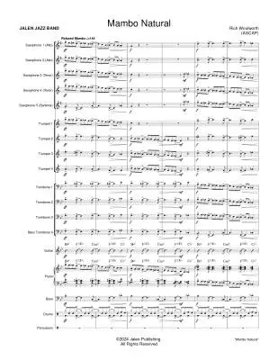 Mambo Natural - Woolworth - Jazz Ensemble - Medium Easy