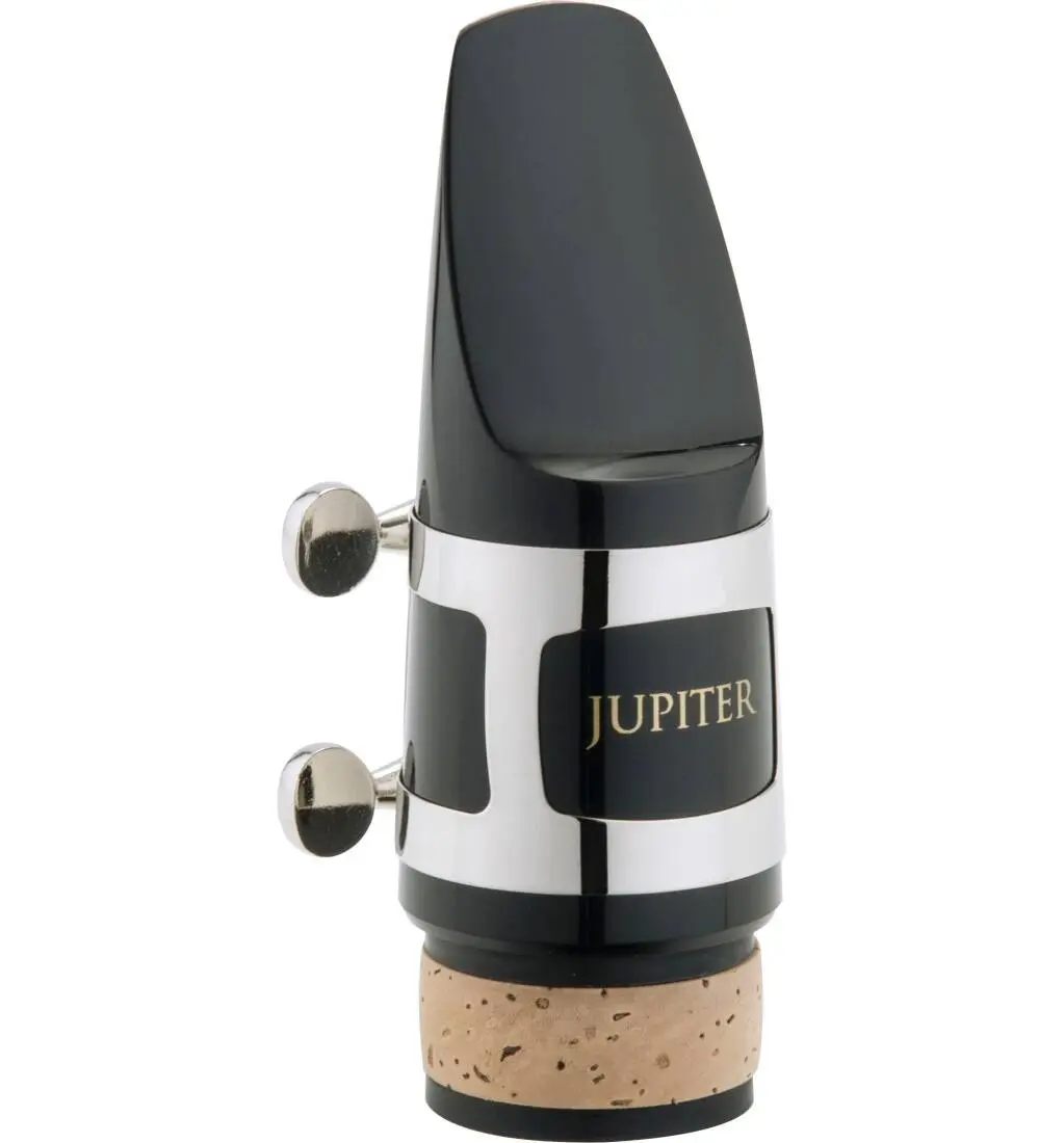 Bass Clarinet Mouthpiece with Cap and Silver Ligature