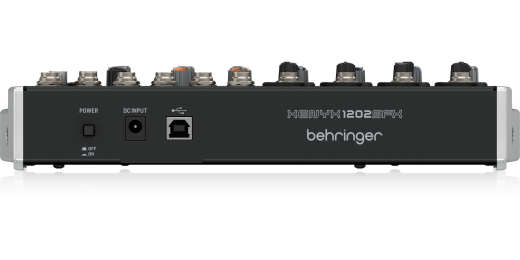 Behringer Xenyx 1202SFX Premium Analog 12-Input Mixer With USB