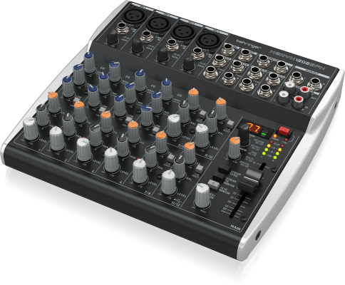 Behringer Xenyx 1202SFX Premium Analog 12-Input Mixer With USB