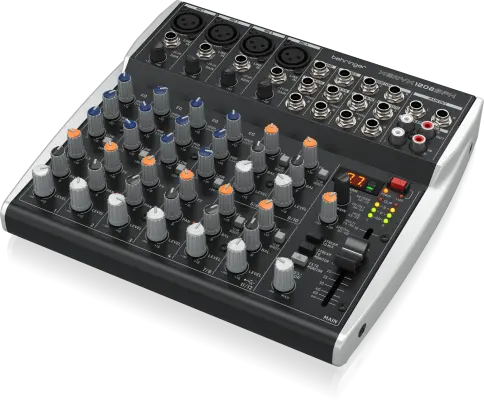 Xenyx 1202SFX Premium Analog 12-Input Mixer with USB Streaming Interface