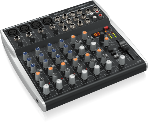 Behringer Xenyx 1202SFX Premium Analog 12-Input Mixer With USB