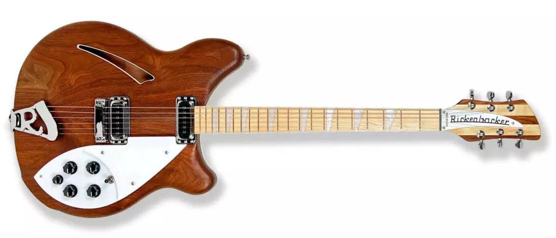 2014 Coy 360 Semi-Hollow Electric Guitar - Walnut