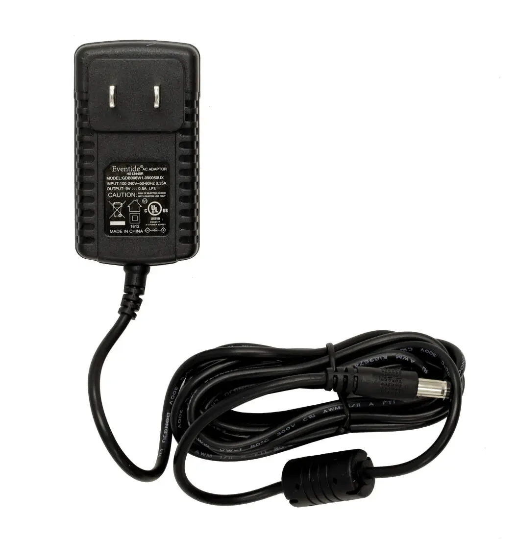9V AC Adaptor for H9, Factor Series, and Space Pedals
