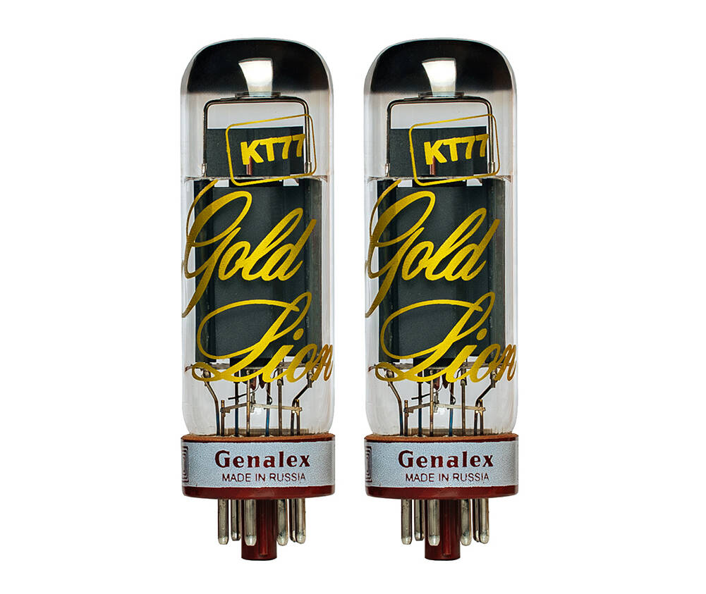 Gold Lion KT77 Power Tubes Platinum Matched Pair