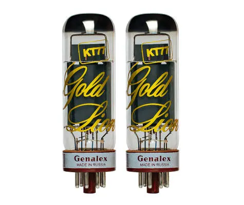 Genalex - Gold Lion KT77 Power Tubes Platinum Matched Pair