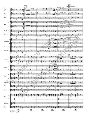 Variations on an English Folk Song - Smith - Concert Band - Gr. 2.5