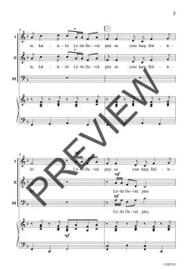 Little David, Sing Hallelu! - Donnelly/Strid - Choral Octavo - 3-Pt Mixed