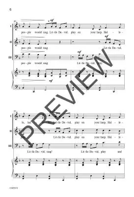 Little David, Sing Hallelu! - Donnelly/Strid - Choral Octavo - 3-Pt Mixed