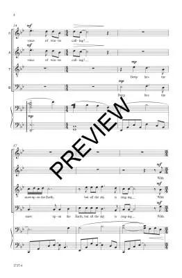 Winter Lullaby - Flynn - Choral Octavo - SATB Accompanied