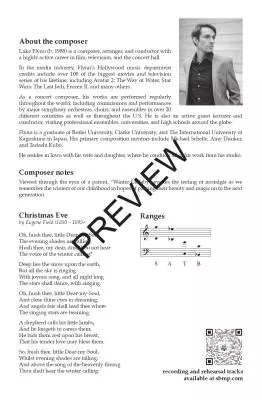 Winter Lullaby - Flynn - Choral Octavo - SATB Accompanied