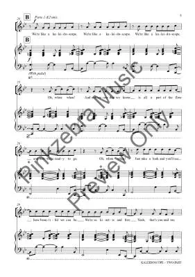 Kaleidoscope - Pinkzebra - Choral Octavo - 2-Pt Accompanied