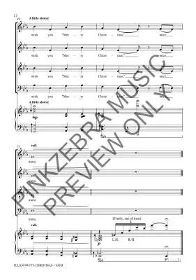 I\'ll Know It\'s Christmas - Pinkzebra - Choral Octavo - SATB Accompanied