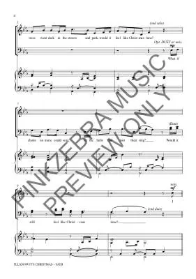 I\'ll Know It\'s Christmas - Pinkzebra - Choral Octavo - SATB Accompanied