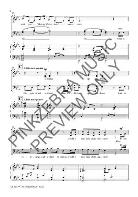 I\'ll Know It\'s Christmas - Pinkzebra - Choral Octavo - SATB Accompanied
