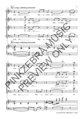 I\'ll Know It\'s Christmas - Pinkzebra - Choral Octavo - SATB Accompanied