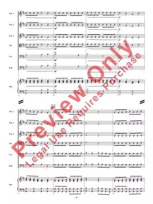 A Midwinter Daydream - Bankston - String Orchestra - Gr. 1.5