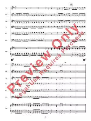 A Midwinter Daydream - Bankston - String Orchestra - Gr. 1.5