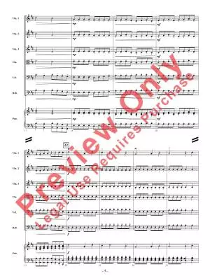 A Midwinter Daydream - Bankston - String Orchestra - Gr. 1.5