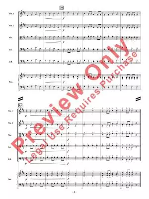 Procession of the Cavaliers - Rogers - String Orchestra - Gr. 1.5