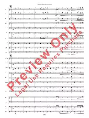 March Past of the Kitchen Utensils - Williams/Fulton - Concert Band - Gr. 3.5