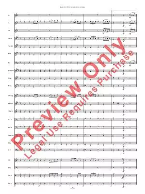 March Past of the Kitchen Utensils - Williams/Fulton - Concert Band - Gr. 3.5