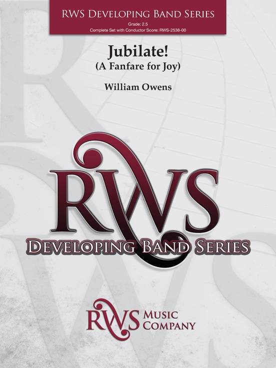 Jubilate! (A Fanfare for Joy) - Owens - Concert Band - Gr. 2.5