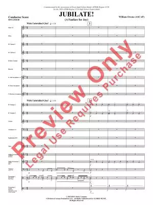 Jubilate! (A Fanfare for Joy) - Owens - Concert Band - Gr. 2.5