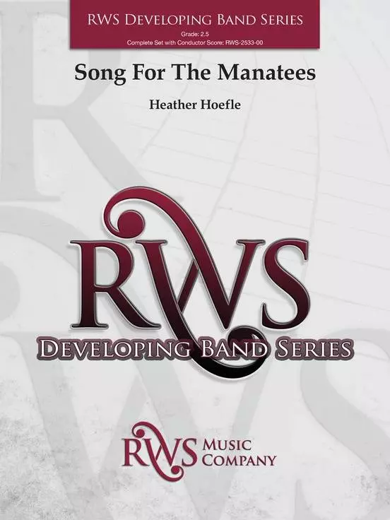 Song for the Manatees - Hoefle - Concert Band - Gr. 2.5