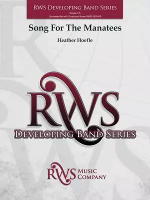 RWS Music Company - Song for the Manatees - Hoefle - Concert Band - Gr. 2.5