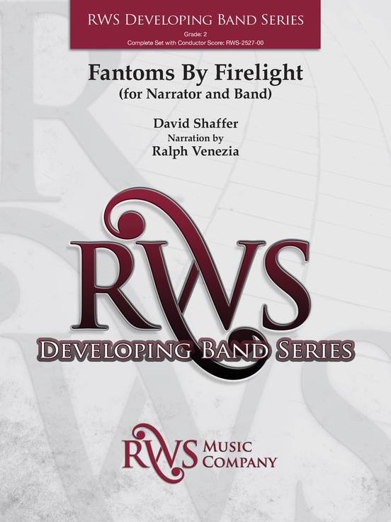 Fantoms By Firelight (for Narrator and Band) - Shaffer - Concert Band - Gr. 2
